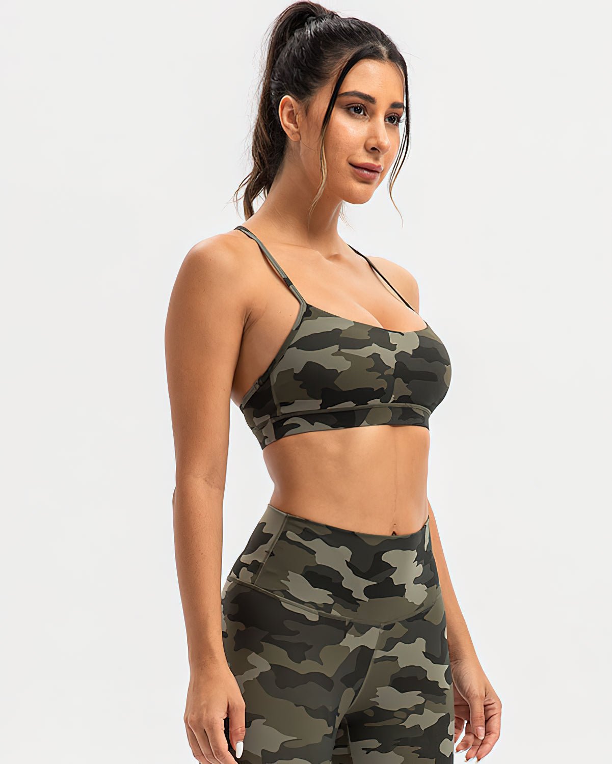 Bequemer Sport-BH Camouflage | JADYA