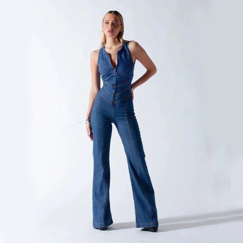 Damen Chic Jeansanzug | ALYSEE
