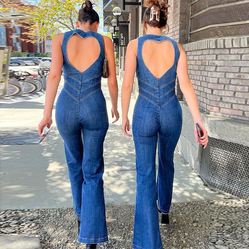 Damen Chic Jeansanzug | ALYSEE