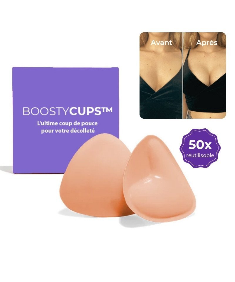 Klebepolster Push-Up Rückenfrei | BoostyCups™
