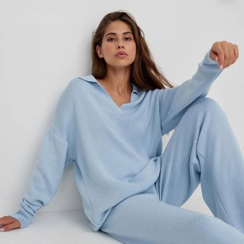 Lounge-Set mit Polokragen | LOUNGESET™