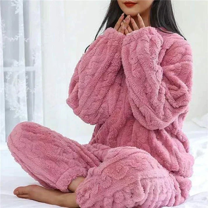 Damen Fleece Pyjama Set | COZYNIGHT