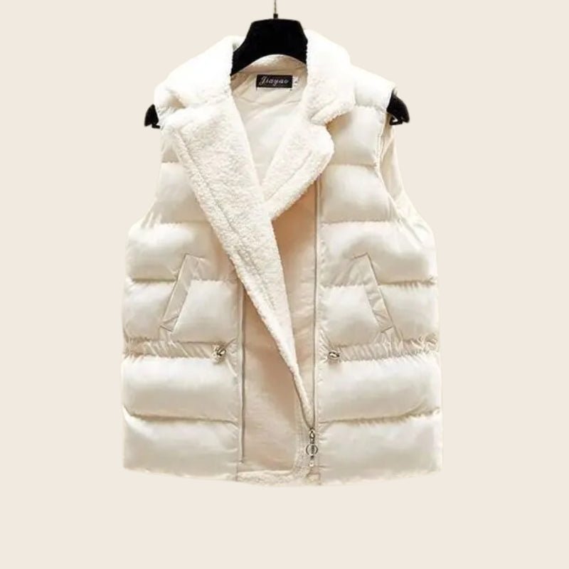 Ensemble gestrickt Weiß Schnee Damen | SNOWGLAM™