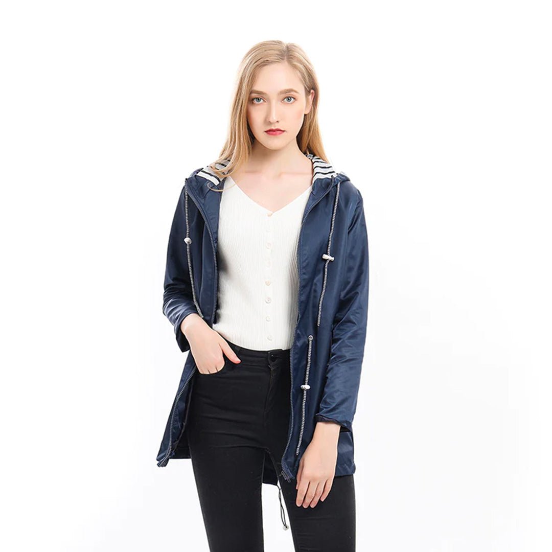 Langer Regenmantel für Damen | RAINSTYLE™