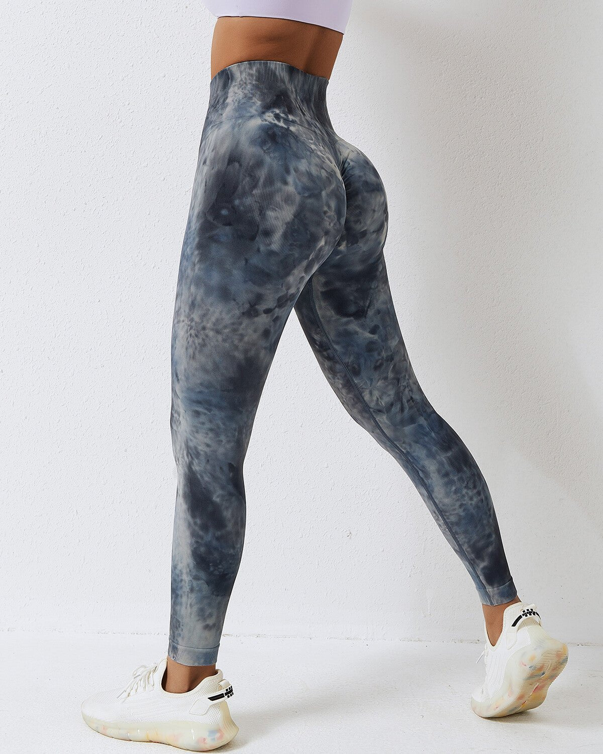Leggings Push-Up Raffung Damen | MOONLIGHT