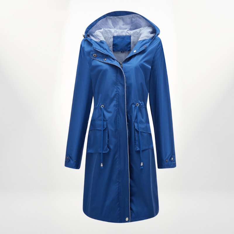 Taillierter Damen Regenmantel | RAINGLAM™