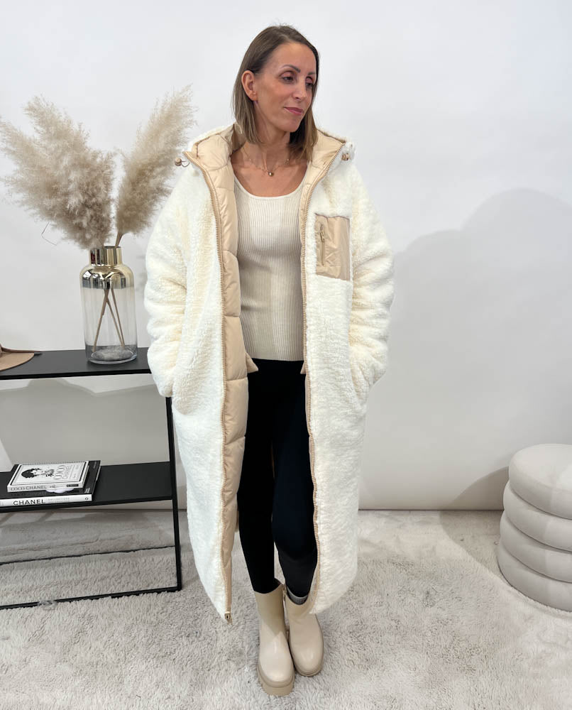 Wendbarer Steppmantel | COZYCHIC™
