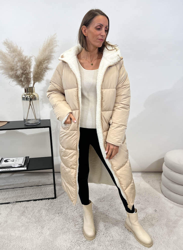 Wendbarer Steppmantel | COZYCHIC™