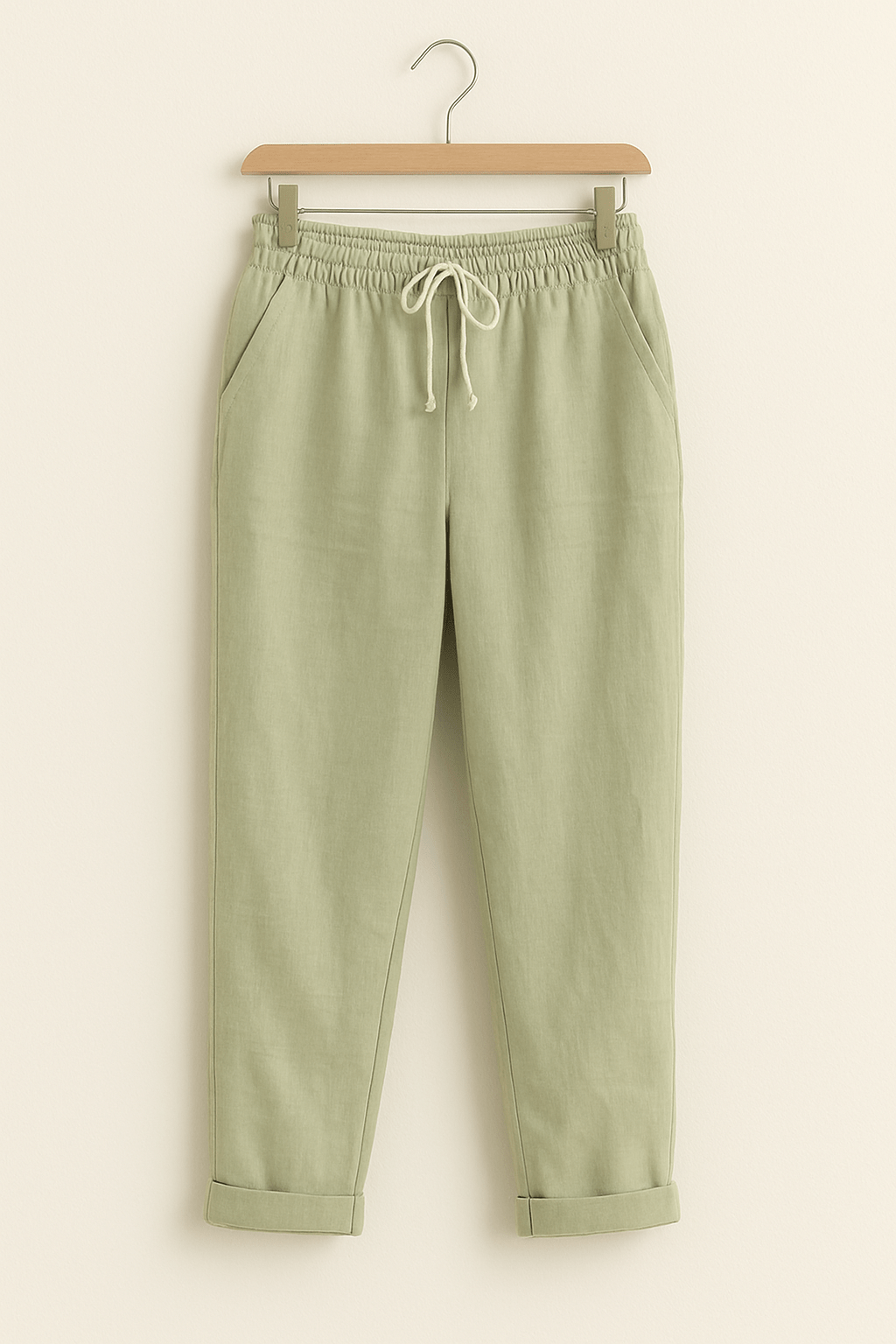 Damenhose mit elastischem Bund und Kordelzug | SHIRLEY