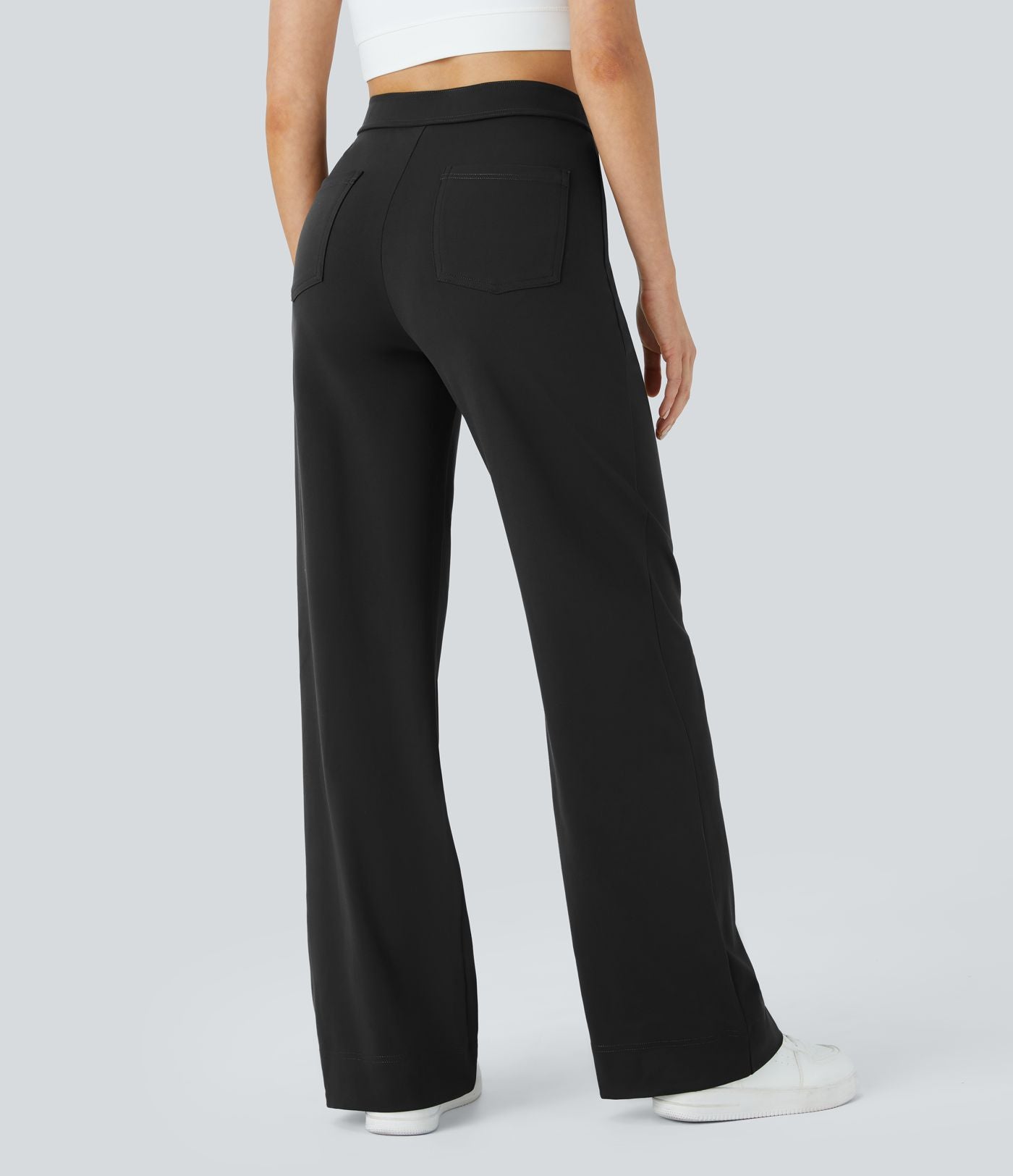 Damenhose Elastisch mit Hohem Bund | JADDEN