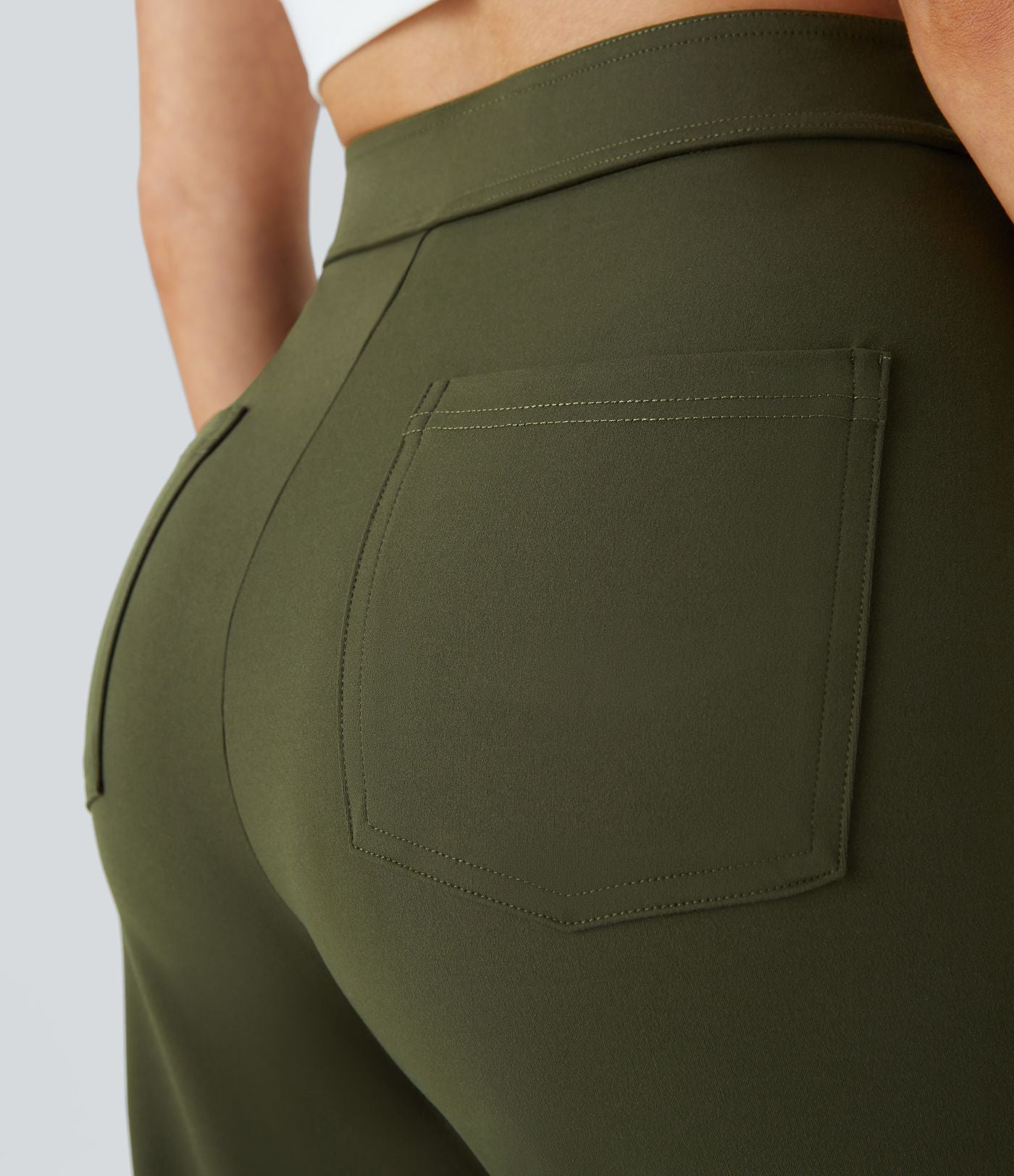 Damenhose Elastisch mit Hohem Bund | JADDEN