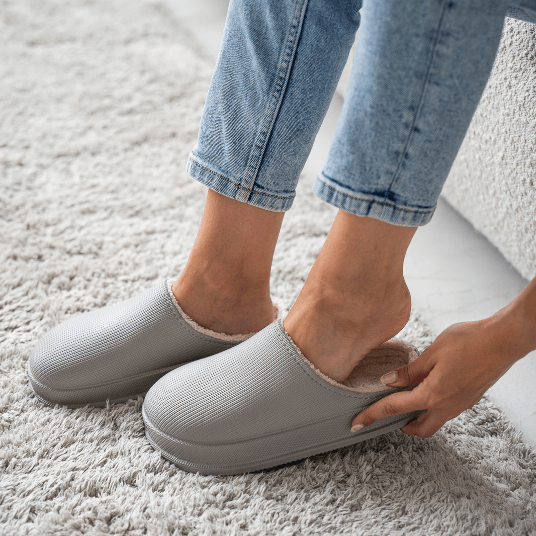 Kuschelige Plüsch-Effekt Hausschuhe | SOFTSTEP™