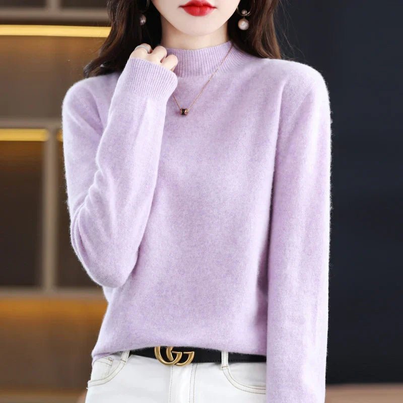 Eleganter Damenpullover aus Wolle | WOOLCOSY™