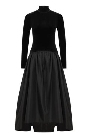 Midikleid mit langen Ärmeln | FLORENZA