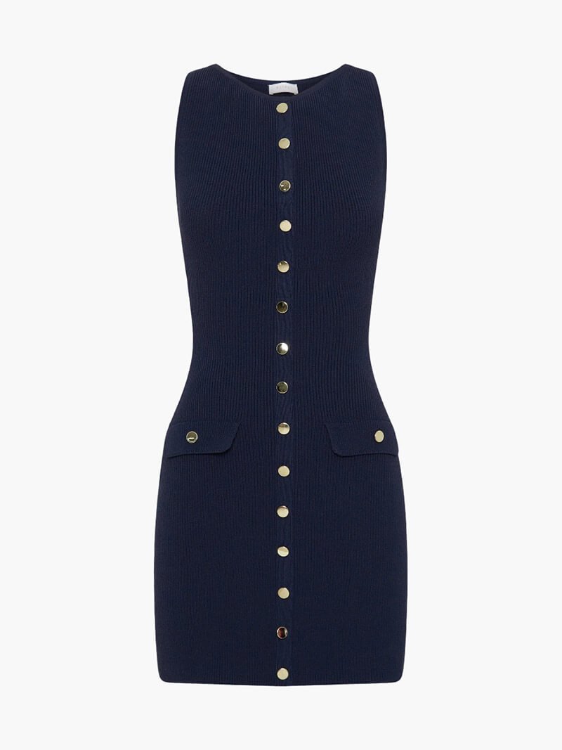 Leichte Satin Mini Kleid | SATINA