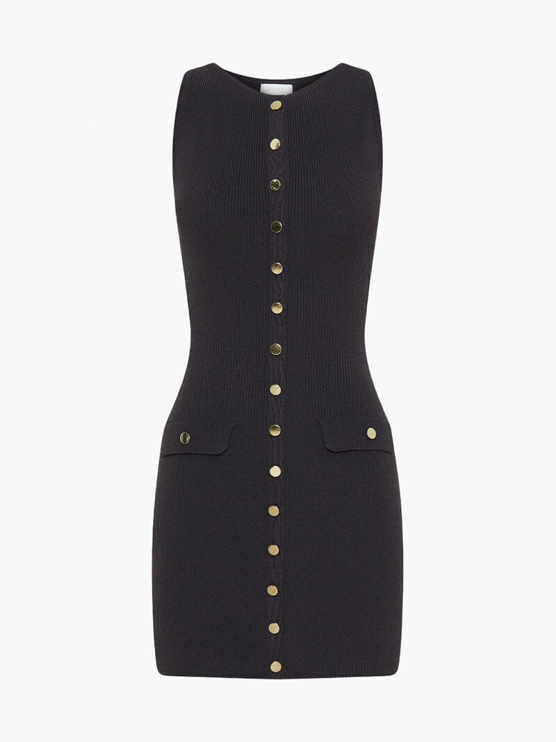 Leichte Satin Mini Kleid | SATINA
