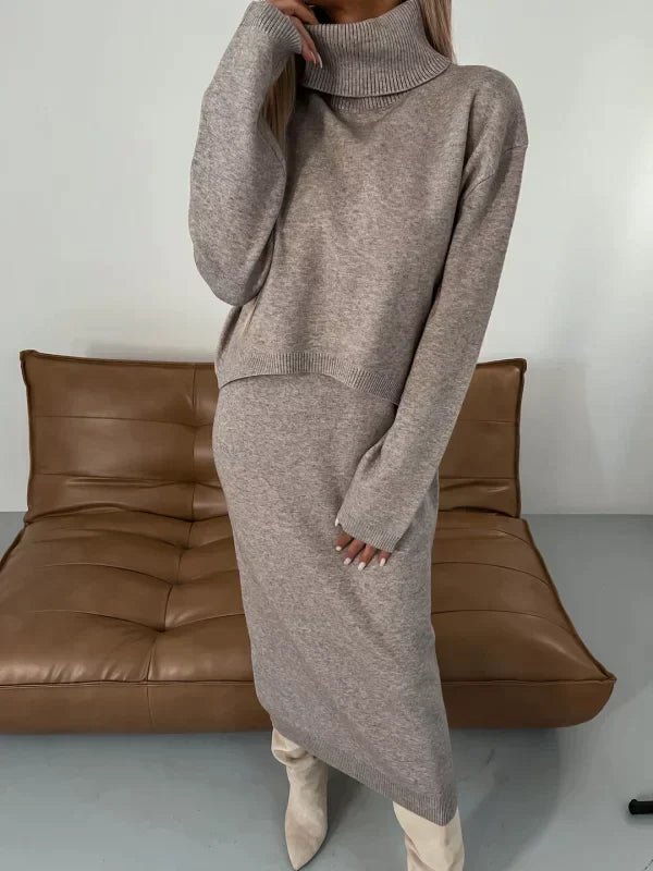 Kleid Rollkragen Schick | BELMIRA™