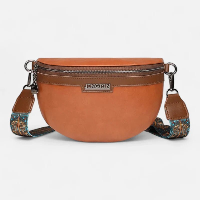 Schicke Bauchtasche aus Leder mit Schulterriemen | GENEVA