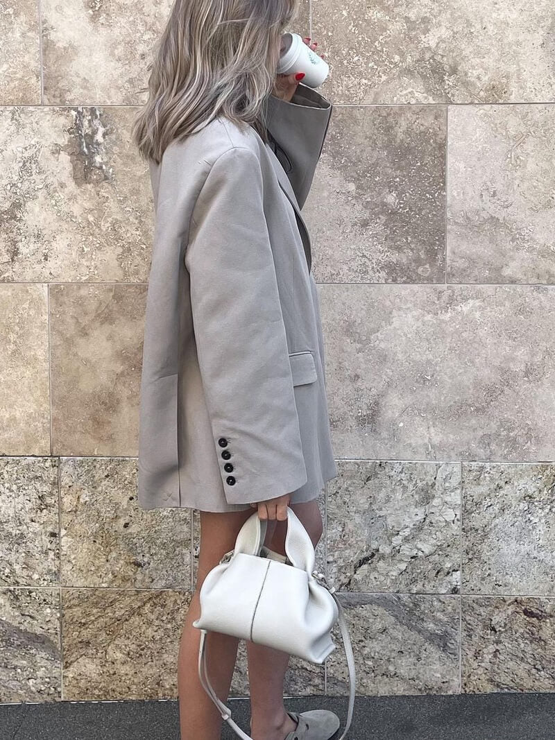 Leder Umhängetasche Damen | ELENIA