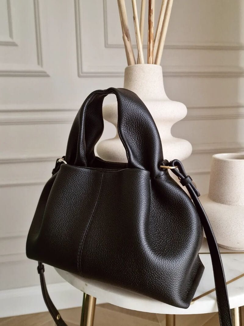 Leder Umhängetasche Damen | ELENIA
