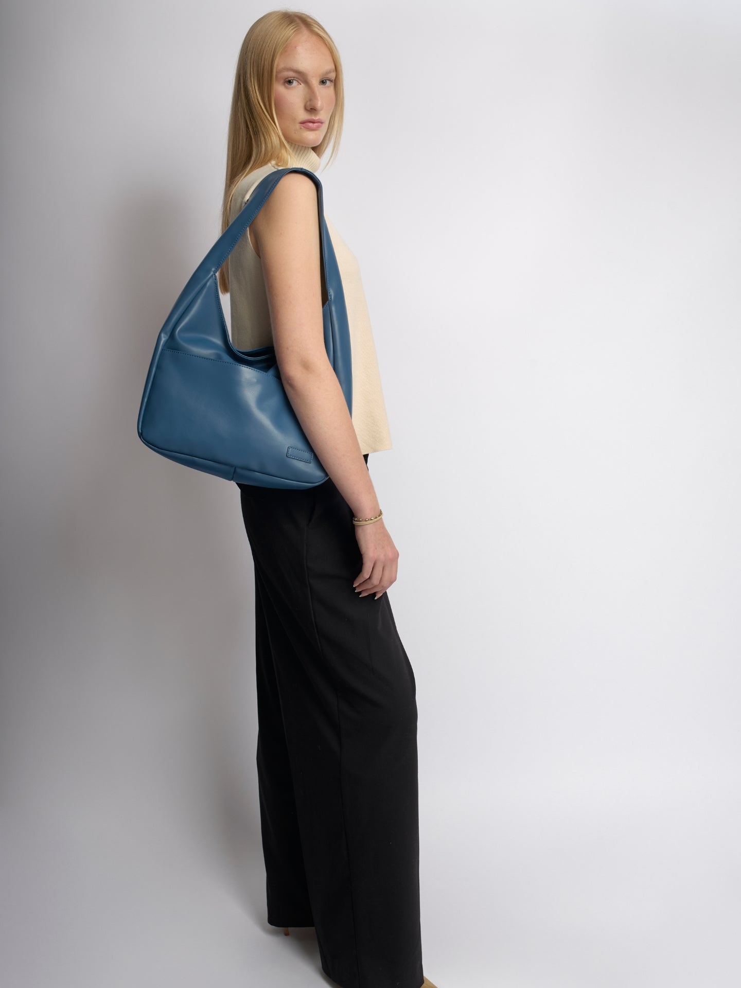 Elegante Tragetasche aus veganem Leder | MAYANA