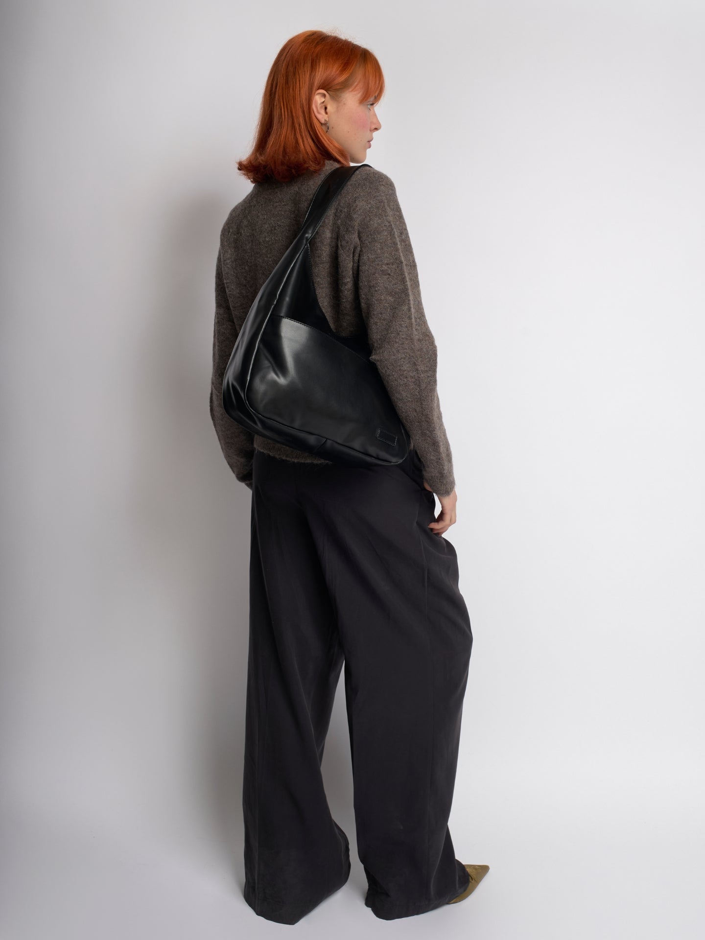 Elegante Tragetasche aus veganem Leder | MAYANA