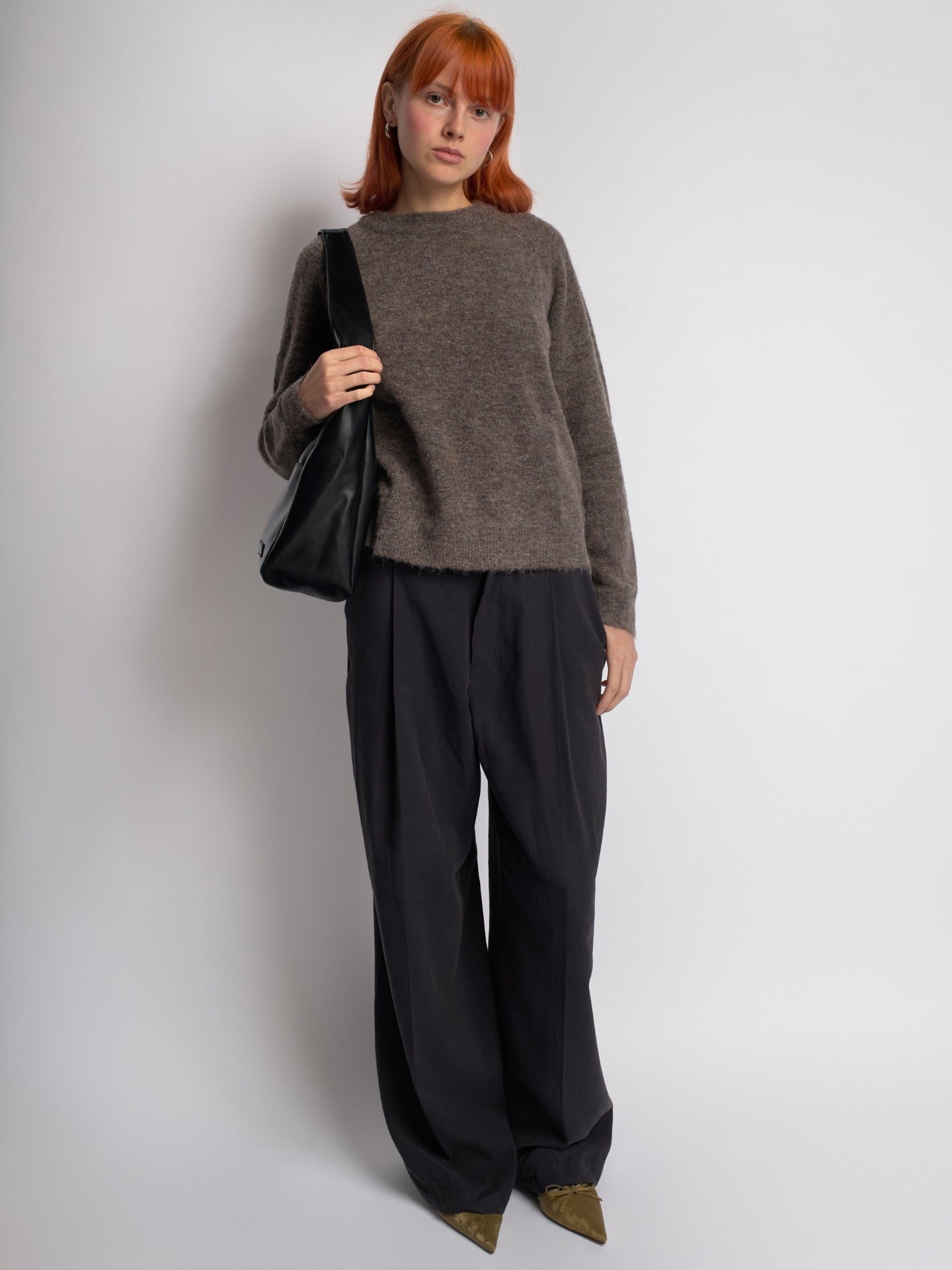 Elegante Tragetasche aus veganem Leder | MAYANA