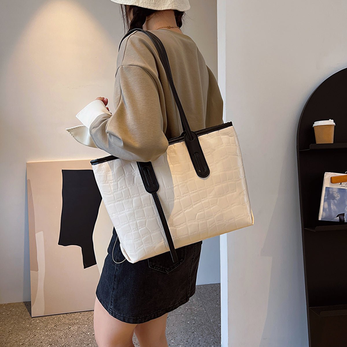 Sac Cabas en Kunstleder PU | TOTECLASSY™