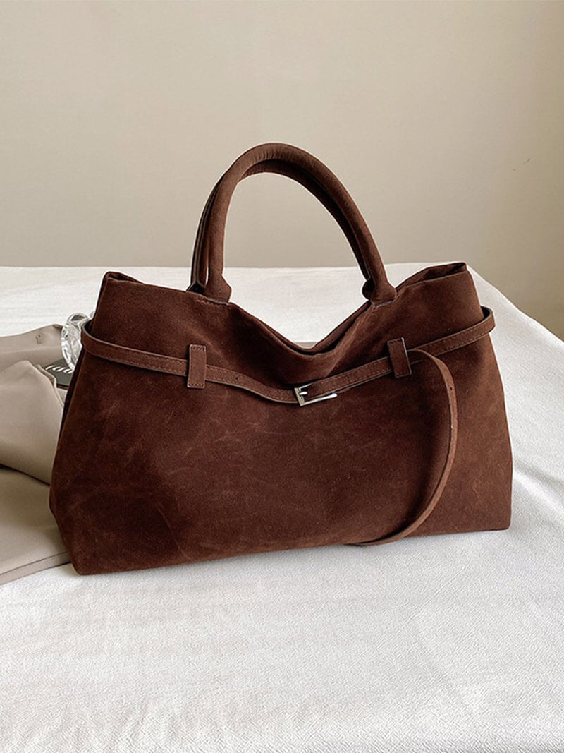 Vielseitige Wildledertasche | PURPOSEA™