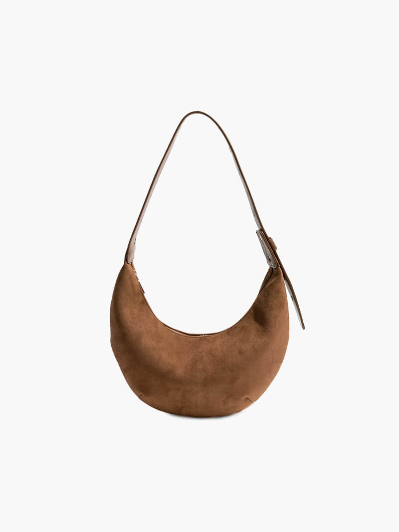 Wildledertasche Halbmondform | MOONSTYLE™