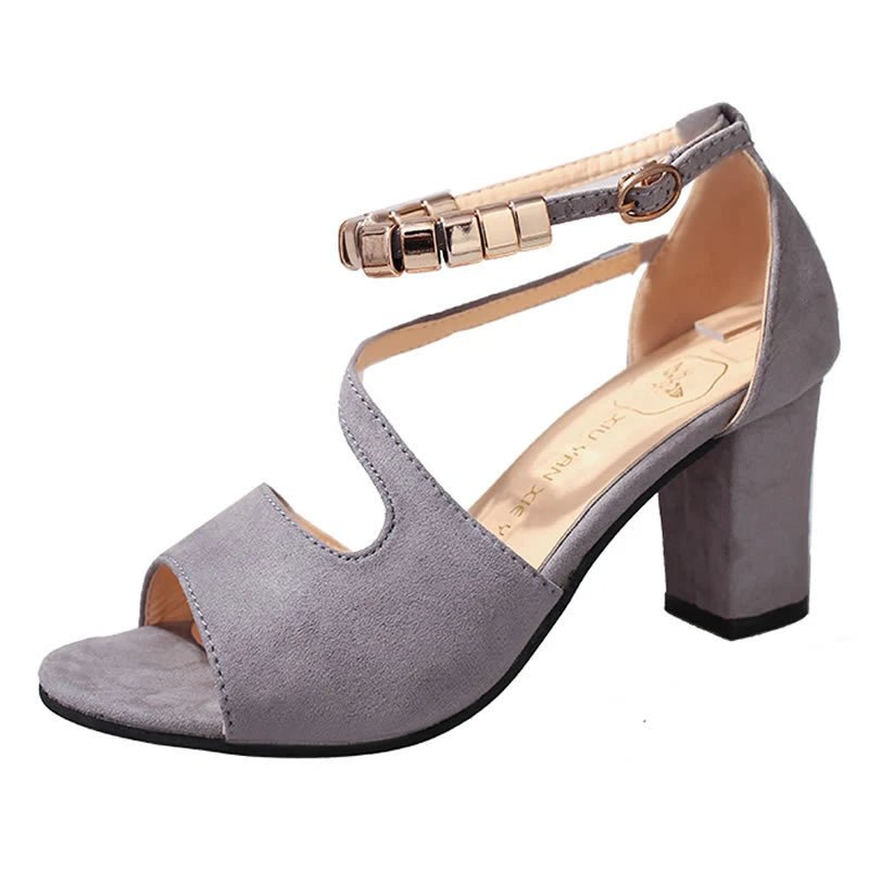 Bequeme Orthopädische Sandalen mit Absatz | ALIX