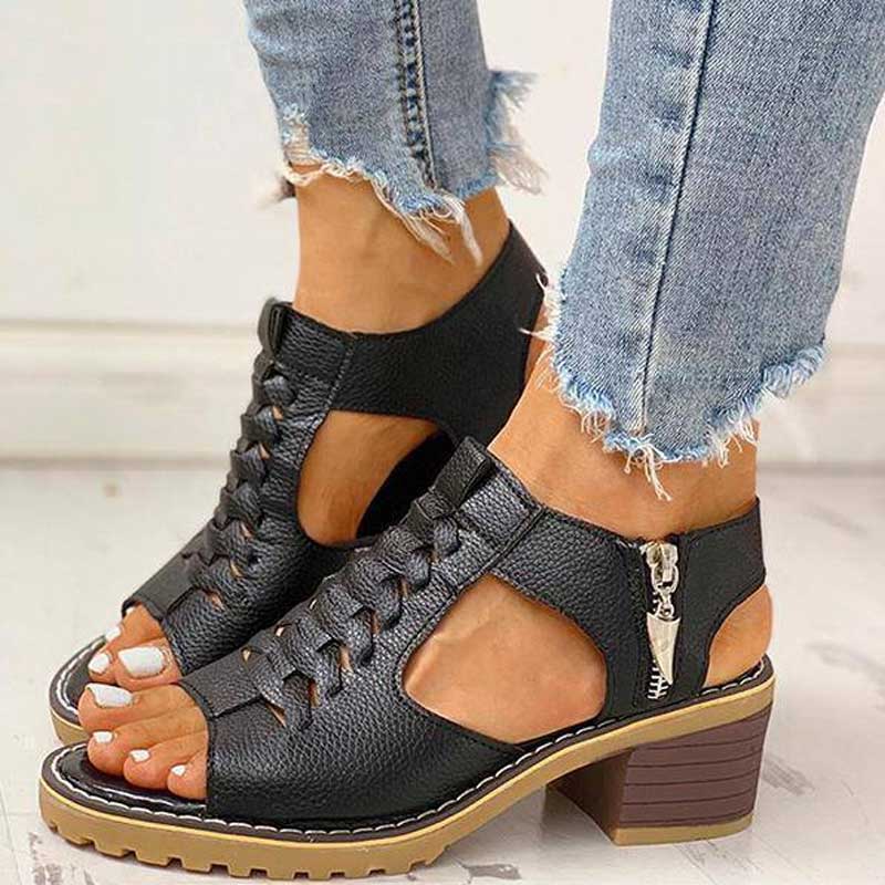 Orthopädische Damensandalen mit Absatz | THALIA