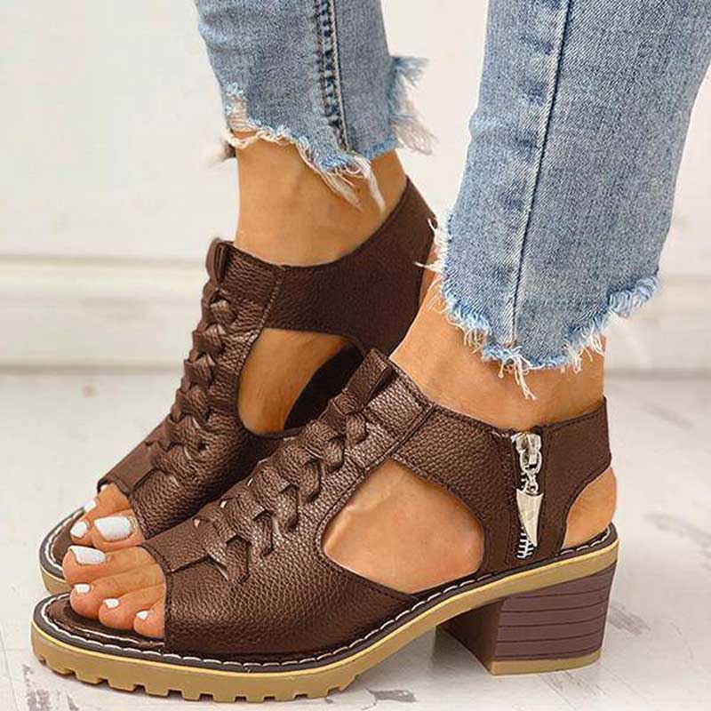 Orthopädische Damensandalen mit Absatz | THALIA