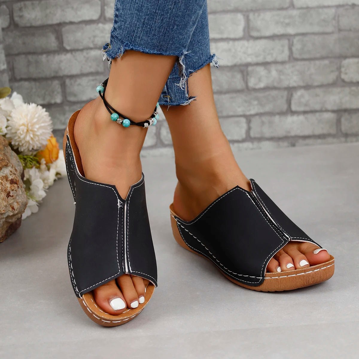 Elegante Orthopädische Sandalen Damen | ÉLIANE