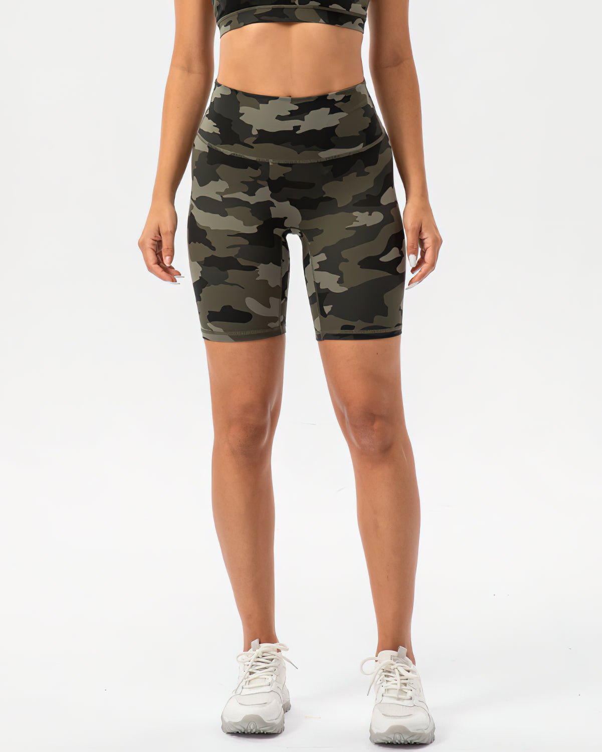 Kurze Fitness Tarnung Damen | JADYA