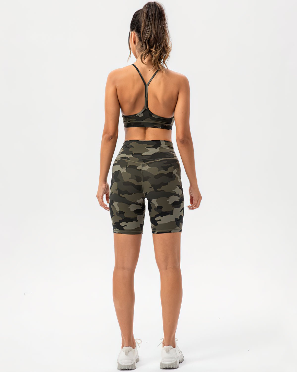 Kurze Fitness Tarnung Damen | JADYA