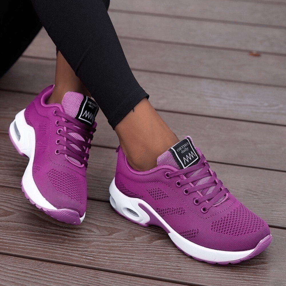 Bequeme Orthopädische Sneaker Damen Empfindliche Füße | SÉVERINE