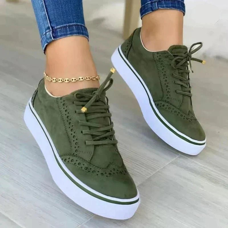 Orthopädische Damensneaker mit dicker Sohle | EASYSTEP™