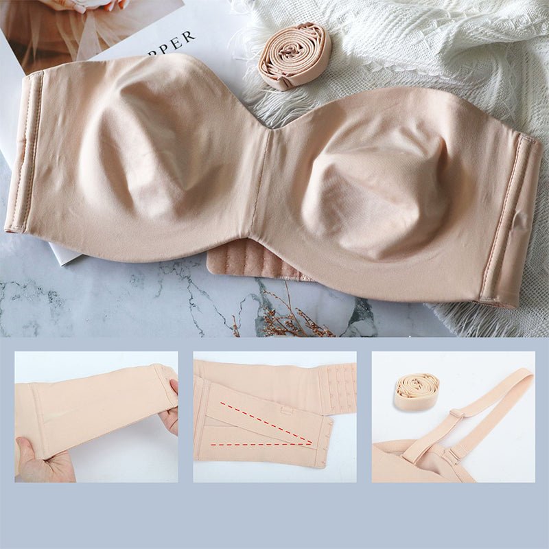 Bandeau-BH mit abnehmbaren Trägern | STRAPFREE™