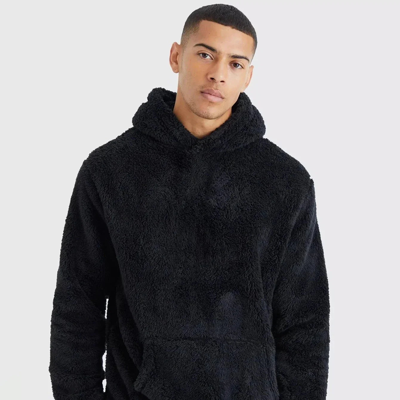 Kuscheliger Flauschiger Kapuzenpullover | TEDDYSOFT™
