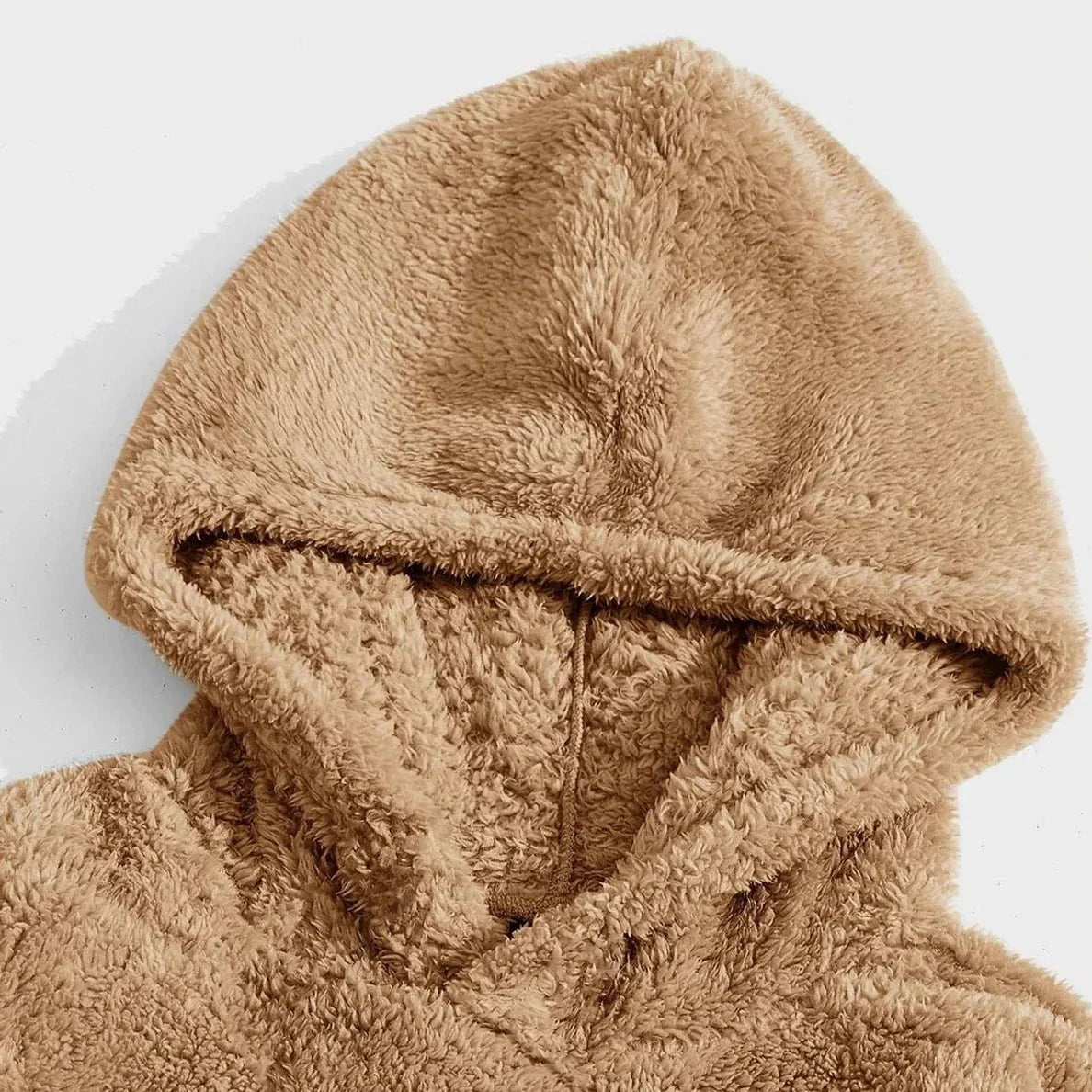 Kuscheliger Flauschiger Kapuzenpullover | TEDDYSOFT™