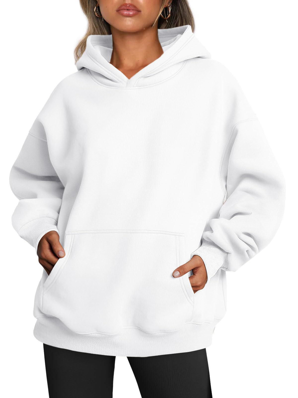 Oversize Kapuzenpullover aus weicher Baumwolle für Damen | COZYWEAR™