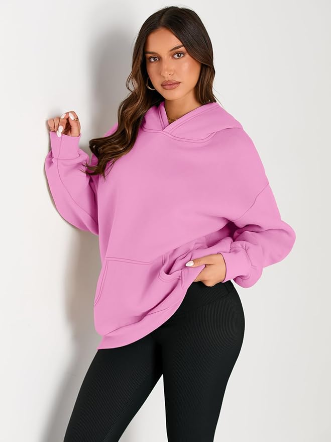 Oversize Kapuzenpullover aus weicher Baumwolle für Damen | COZYWEAR™