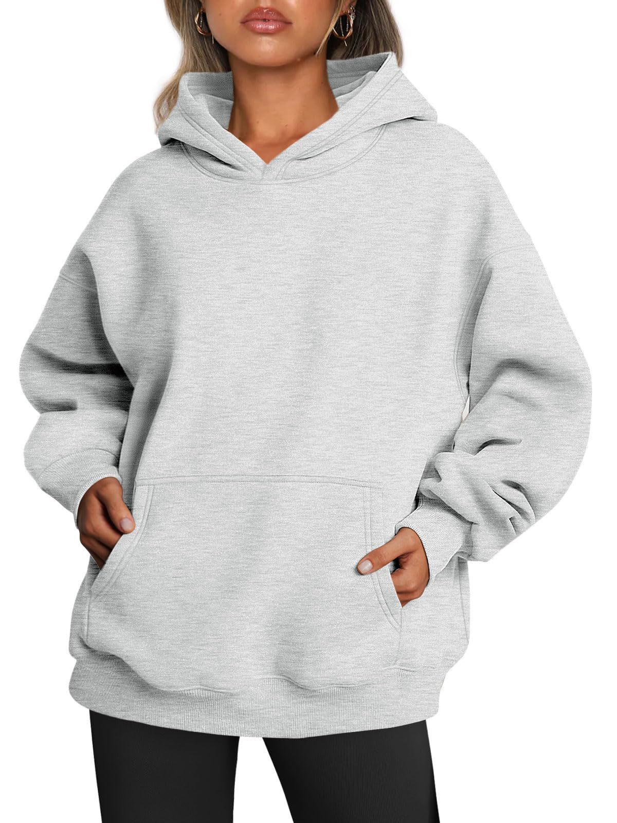 Oversize Kapuzenpullover aus weicher Baumwolle für Damen | COZYWEAR™