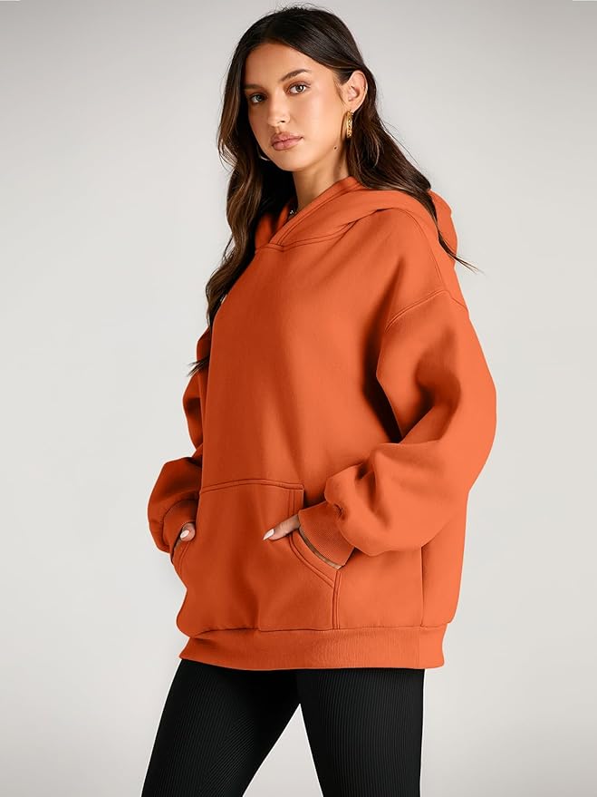 Oversize Kapuzenpullover aus weicher Baumwolle für Damen | COZYWEAR™