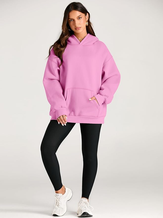 Oversize Kapuzenpullover aus weicher Baumwolle für Damen | COZYWEAR™