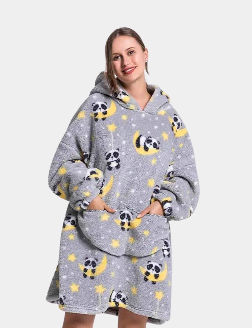 Kuscheliger Panda Fleece-Sweatshirt | COZYPANDA™