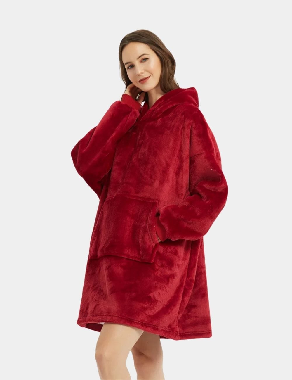 Weicher Fleece-Kapuzenpullover | COZYWEAR™