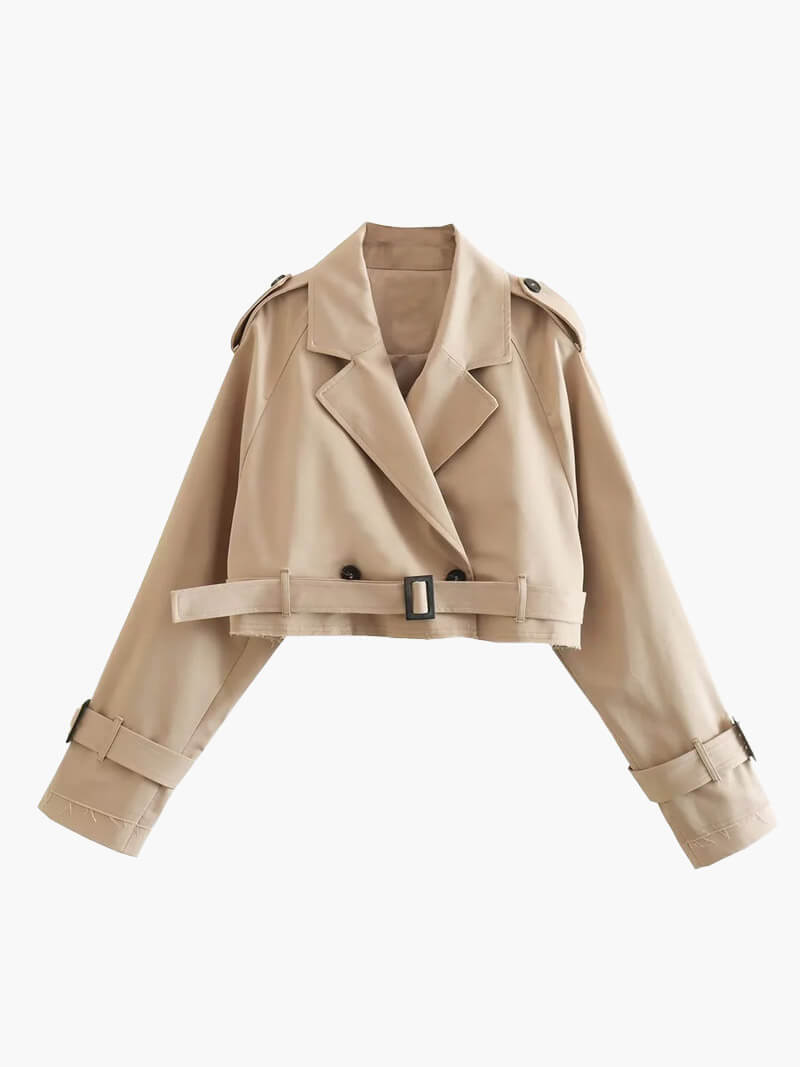 Trench-Mantel mit Gürtel | GLAMCOAT™