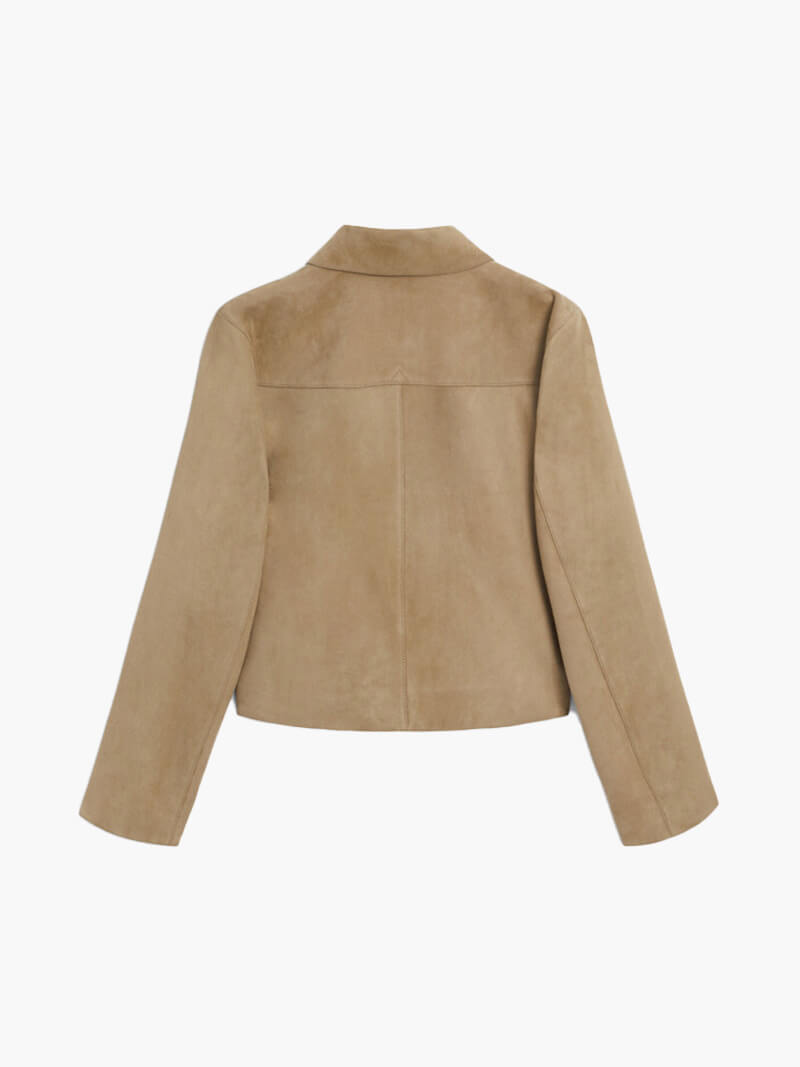 Jacke aus synthetischem Wildleder | URBANGLAM™